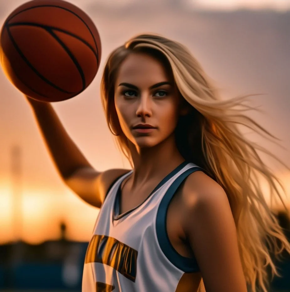 Basketball coaching session